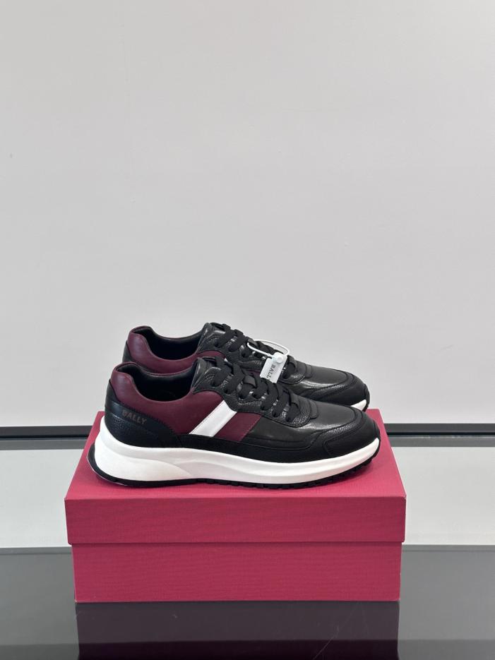 replica,schuhe,beste,kaufen,1:1,besten,seiten,Replik,turnschuhe,sneakers Boutique / Bally Neue Herren-Plateau-Sportschuhe aus Leder (IZQEY)