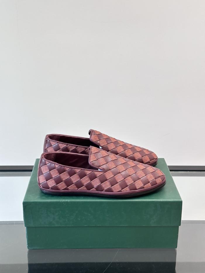 replica,schuhe,beste,kaufen,1:1,besten,seiten,Replik,turnschuhe,sneakers Boutique / Neue BV Herren-Freizeitslipper mit Echtledersohle, aus weichem Kalbsleder und handgewebtem Leder (5QNDU)