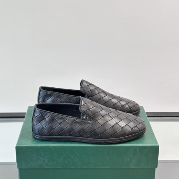 replica,schuhe,beste,kaufen,1:1,besten,seiten,Replik,turnschuhe,sneakers Boutique / BV Neue Herren-Freizeit-Slipper aus Leder, weiches Kalbsleder, handgewebt (RC5H2)
