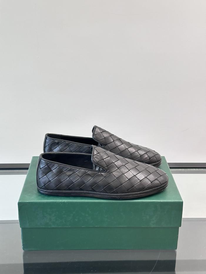 replica,schuhe,beste,kaufen,1:1,besten,seiten,Replik,turnschuhe,sneakers Boutique / BV Neue Herren-Freizeit-Slipper aus Leder, weiches Kalbsleder, handgewebt (RC5H2)