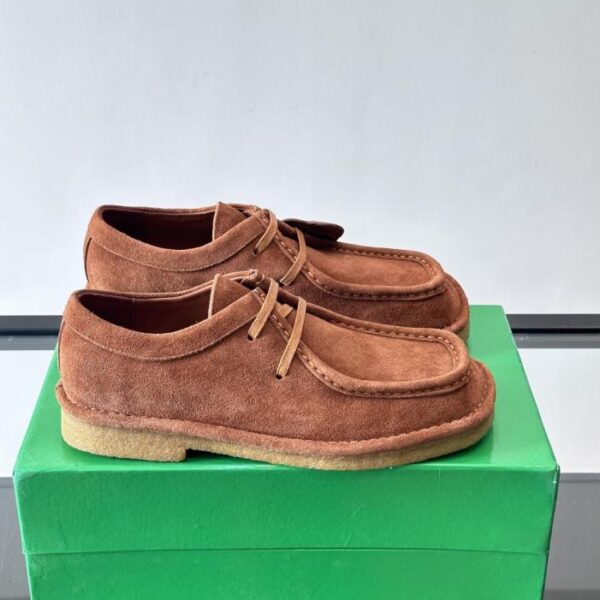replica,schuhe,beste,kaufen,1:1,besten,seiten,Replik,turnschuhe,sneakers Boutique / Bottega Veneta Paar-Derbyschuhe mit dünner Sohle, hochwertiges Wildleder (98FQ2)