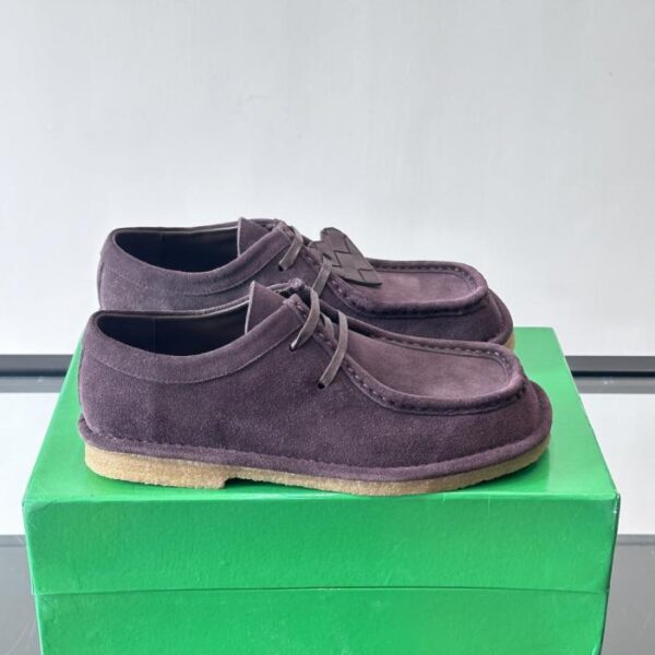 replica,schuhe,beste,kaufen,1:1,besten,seiten,Replik,turnschuhe,sneakers Boutique / Bottega Veneta Paar-Derbyschuhe mit dünner Sohle, hochwertiges Wildleder (TM5Z6)