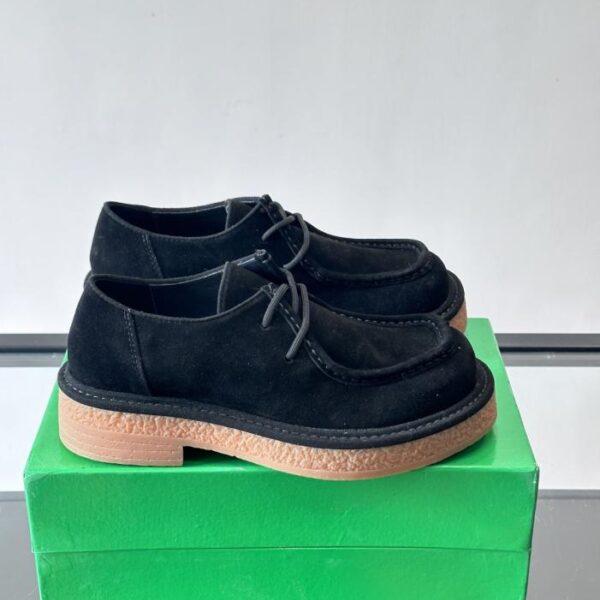 replica,schuhe,beste,kaufen,1:1,besten,seiten,Replik,turnschuhe,sneakers Boutique / Bottega Veneta Derby-Schuhe für Paare, hochwertiges Wildleder (A9NYJ)