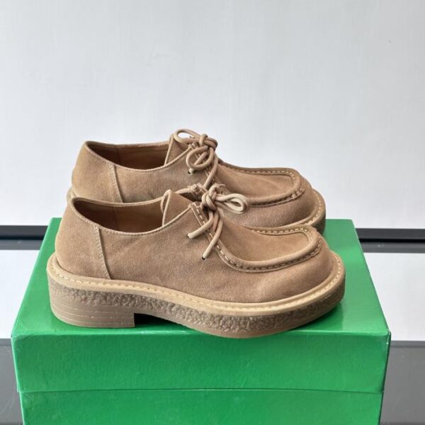 replica,schuhe,beste,kaufen,1:1,besten,seiten,Replik,turnschuhe,sneakers Boutique / Bottega Veneta Derby-Schuhe für Paare, hochwertiges Wildleder (HKTH0)