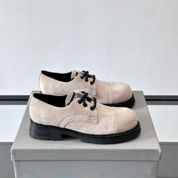 replica,schuhe,beste,kaufen,1:1,besten,seiten,Replik,turnschuhe,sneakers Boutique / Balenciaga Derby-Schuhe aus echtem Leder für Paare (SXA1D)