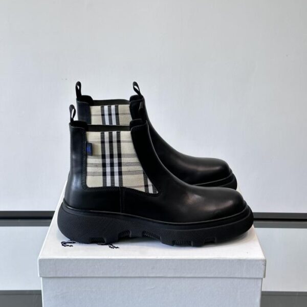 Boutique / Hochwertige Burberry Chelsea Boots für Herren (FVJN4) für Herbst/Winter.
