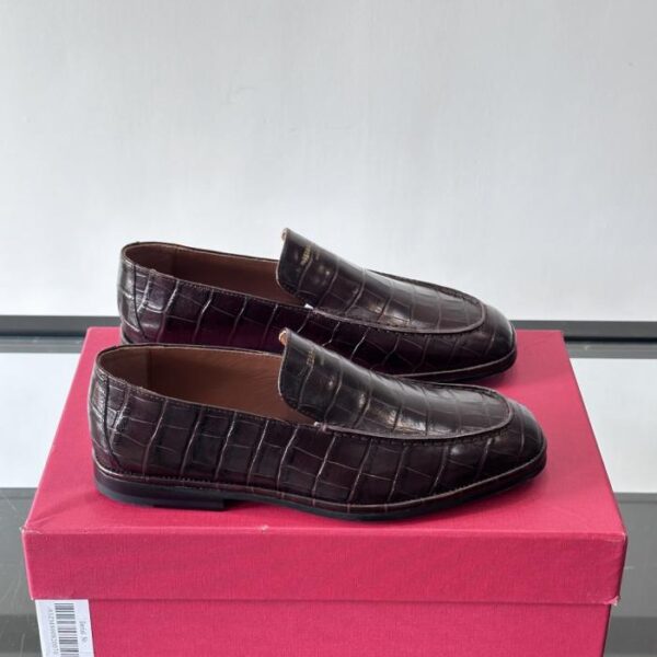 Boutique / Ferragamo-Loafer mit Krokodilprägung (A1TBQ)