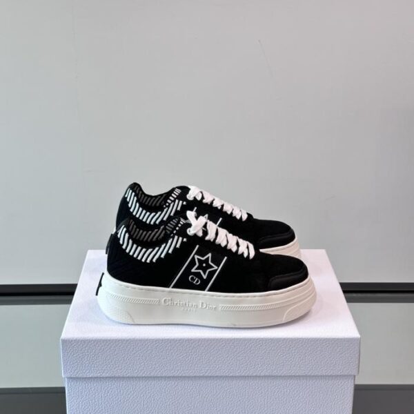 Boutique / Dior Star ⭐️ Damen-Plateau-Sneaker (HGWRC)