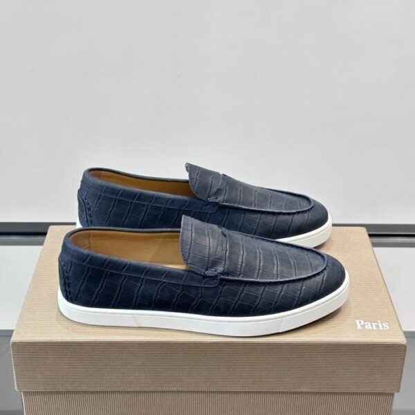 Boutique / Christian Louboutin Herren-Freizeitschuhe im Vintage-Stil (ZA27D)