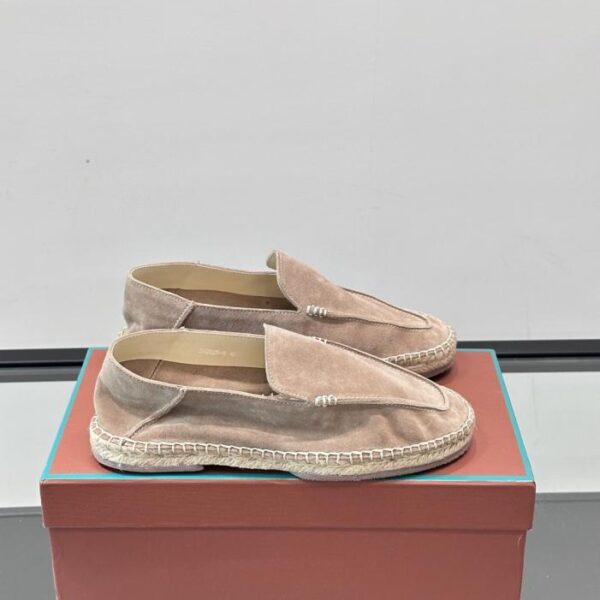 Boutique / Loro Piana klassische Espadrille-Loafer aus Wildleder (492XH)