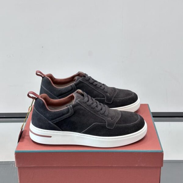 Boutique / Loro Piana WeekendWalk Herren-Plateau-Sneaker, Schnürschuhe (S41QY)