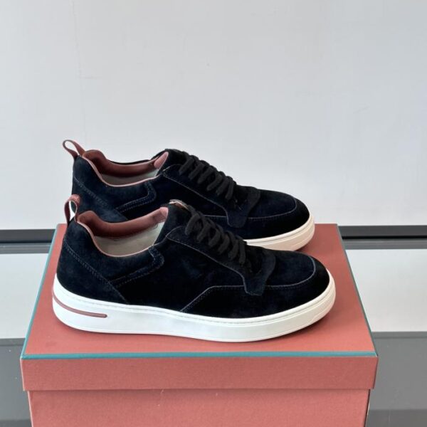 Boutique / Loro Piana WeekendWalk Herren-Plateau-Sneaker, Schnürschuhe (OKFIG)