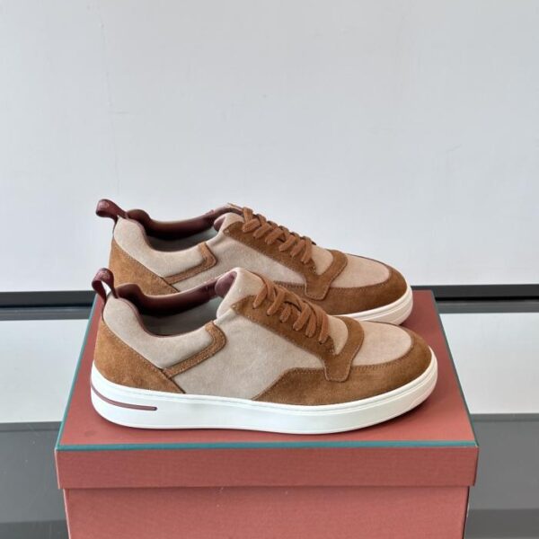 Boutique / Loro Piana WeekendWalk Herren-Plateau-Sneaker, Schnürschuhe (105XF)