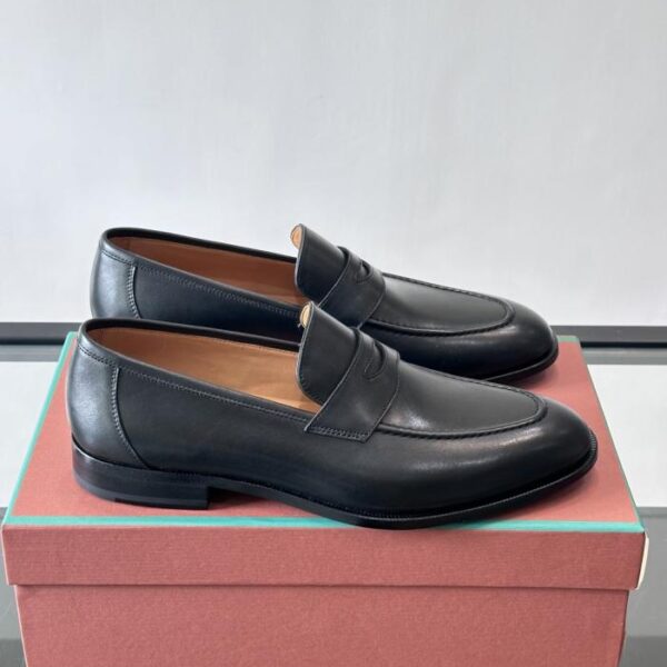 Boutique / Loro Piana Neue Herren-Lederschuhe (Größe 38 (A56OS))