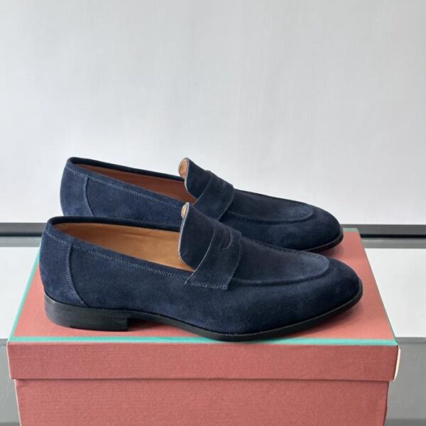 Boutique / Loro Piana Neue Herren-Lederschuhe (Größe 38 (OEWBM))