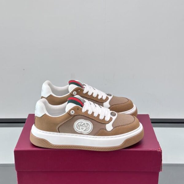 replica,schuhe,beste,kaufen,1:1,besten,seiten,Replik,turnschuhe,sneakers Boutique / Gucci Herren Plateau-Sneaker Biscuit (52JZ6)