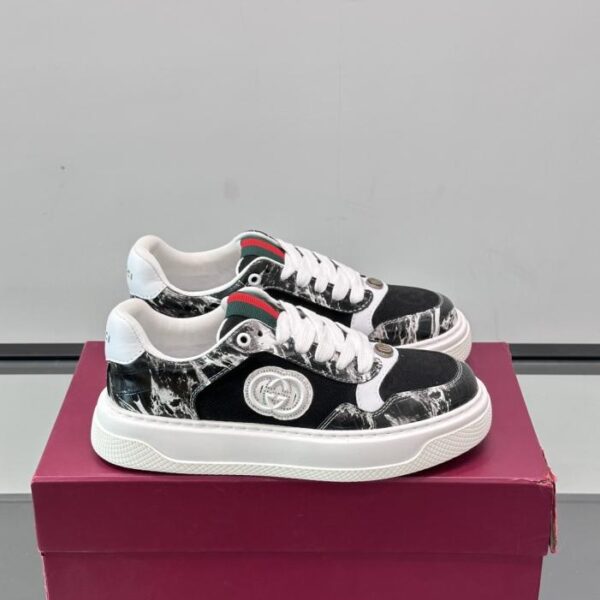 replica,schuhe,beste,kaufen,1:1,besten,seiten,Replik,turnschuhe,sneakers Boutique / Gucci Herren Plateau-Sneaker Biscuit (J68NH)