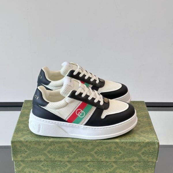 replica,schuhe,beste,kaufen,1:1,besten,seiten,Replik,turnschuhe,sneakers Boutique / Gucci Herren Plateau-Sneaker Biscuit (6E8BT)