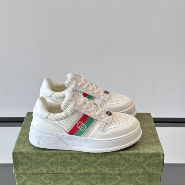 replica,schuhe,beste,kaufen,1:1,besten,seiten,Replik,turnschuhe,sneakers Boutique / Gucci Herren Plateau-Sneaker Biscuit (7YBZT)