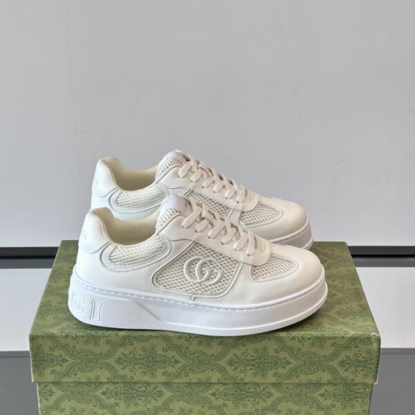 replica,schuhe,beste,kaufen,1:1,besten,seiten,Replik,turnschuhe,sneakers Boutique / Gucci Herren Plateau-Sneaker Biscuit (7H0C9)