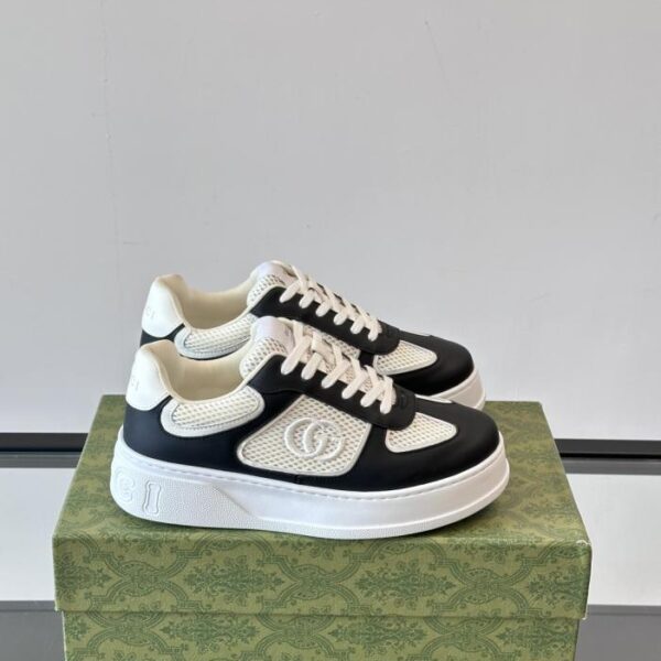 replica,schuhe,beste,kaufen,1:1,besten,seiten,Replik,turnschuhe,sneakers Boutique / Gucci Herren Plateau-Sneaker Biscuit (C05E3)