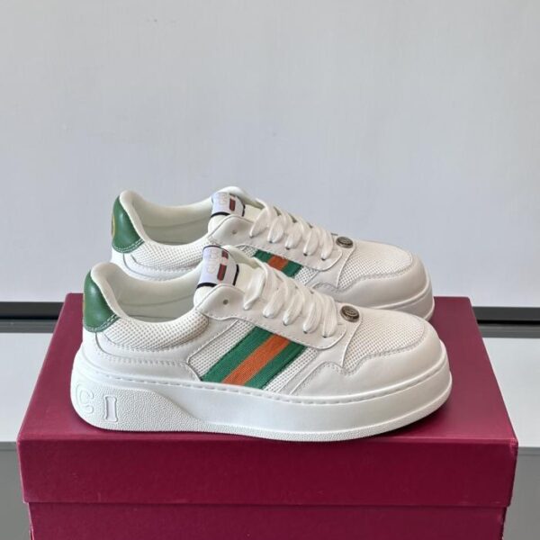 replica,schuhe,beste,kaufen,1:1,besten,seiten,Replik,turnschuhe,sneakers Boutique / Gucci Herren Plateau-Sneaker Biscuit (ODCLF)
