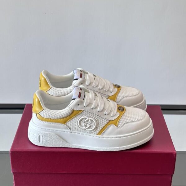 replica,schuhe,beste,kaufen,1:1,besten,seiten,Replik,turnschuhe,sneakers Boutique / Gucci Herren Plateau-Sneaker Biscuit (D8NNL)