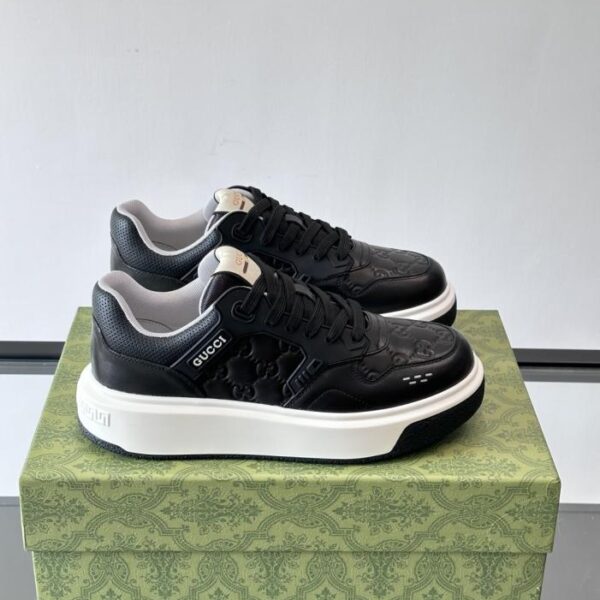 replica,schuhe,beste,kaufen,1:1,besten,seiten,Replik,turnschuhe,sneakers Boutique / Gucci Herren-Plateau-Sneaker (G7ADL)