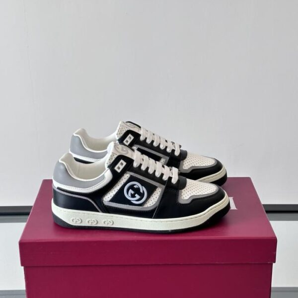replica,schuhe,beste,kaufen,1:1,besten,seiten,Replik,turnschuhe,sneakers Boutique / Guccis neue Low-Top-Sneaker für Paare (V8217)