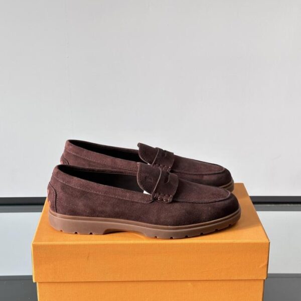 replica,schuhe,beste,kaufen,1:1,besten,seiten,Replik,turnschuhe,sneakers Boutique / TOD’S Herren-Loafer, Vollnarbenleder, Markenlogo-Streifenverzierung (AXO5U)