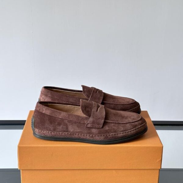 replica,schuhe,beste,kaufen,1:1,besten,seiten,Replik,turnschuhe,sneakers Boutique / TOD’S Herren-Loafer aus hochwertigem Rindsleder mit Markenlogo-Streifenverzierung (5QQCL)