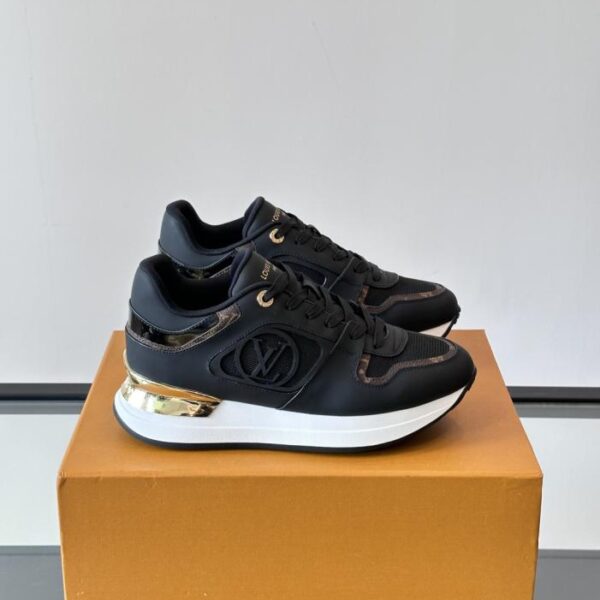 Boutique / Louis Vuitton Run Away Classic Wedge Sneakers(MGZCY)