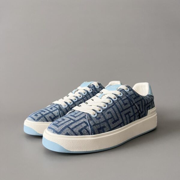 BALMAIN Low-Top-Sneaker zum Schnüren für Herren (Größe 38SFD)