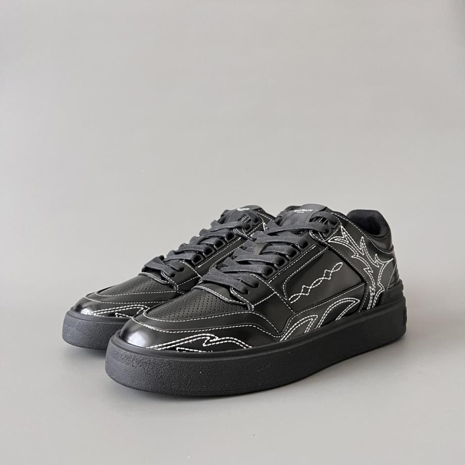 replica,schuhe,beste,kaufen,1:1,besten,seiten,Replik,turnschuhe,sneakers BALMAIN Low-Top Schnürsneaker für Herren (5VXR2)