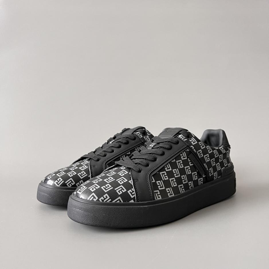 replica,schuhe,beste,kaufen,1:1,besten,seiten,Replik,turnschuhe,sneakers BALMAIN Low-Top Schnürsneaker für Herren (1G9Z3)