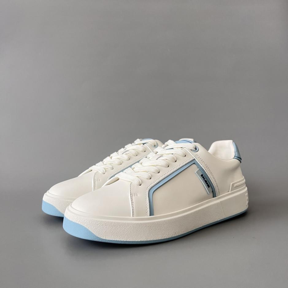 replica,schuhe,beste,kaufen,1:1,besten,seiten,Replik,turnschuhe,sneakers BALMAIN Low-Top Schnürsneaker für Herren (ET4KU)