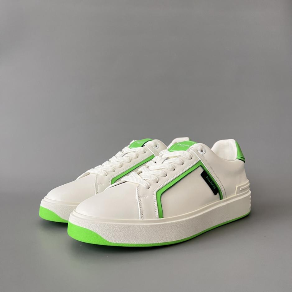 replica,schuhe,beste,kaufen,1:1,besten,seiten,Replik,turnschuhe,sneakers BALMAIN Low-Top Schnürsneaker für Herren (97838)
