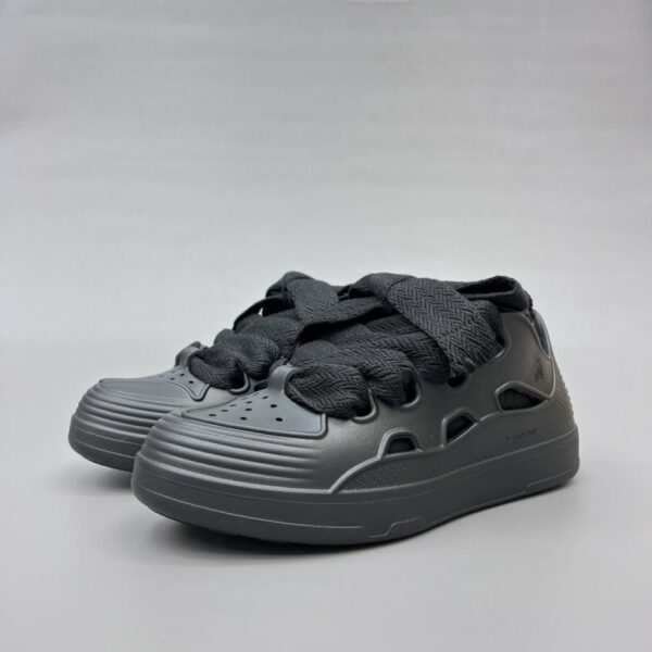 Lanvin Leder-Sneaker mit Curb-Brust (KHR5F) – Zwei-Wege-Sneaker