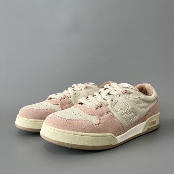 replica,schuhe,beste,kaufen,1:1,besten,seiten,Replik,turnschuhe,sneakers FENDI Match Retro Patchwork Sneakers, Pink, Damen (YOM14)