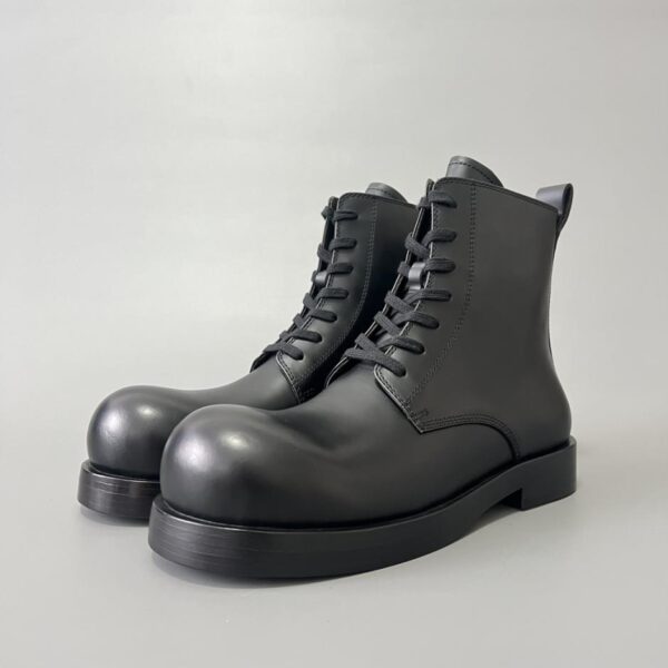 replica,schuhe,beste,kaufen,1:1,besten,seiten,Replik,turnschuhe,sneakers Bottega Veneta Leder-Schnürstiefeletten für Herren (Größe 38.46 (LCMDJ))