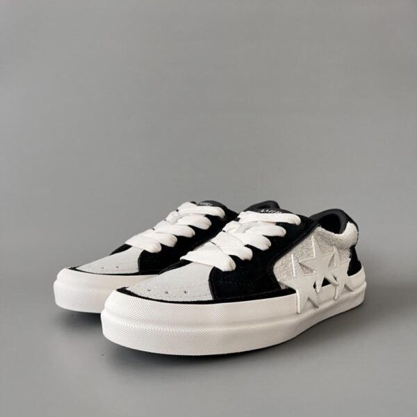 AMIRI Sunset Leder-Wildleder-Skateschuhe, Unisex (WBGQX)