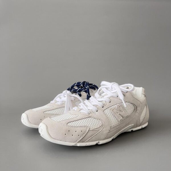 replica,schuhe,beste,kaufen,1:1,besten,seiten,Replik,turnschuhe,sneakers New Balance x MIU MIU NB 530 SL Qixi Festival Series Low-Top Wildleder Weiß Unisex Style (SJT3Q)