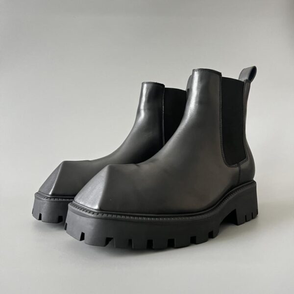 Balenciaga Rhino Chelsea Boots im britischen Stil, strapazierfähig, mittelhoch (J8G8X)