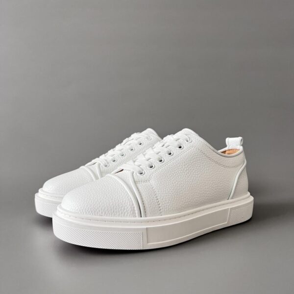 replica,schuhe,beste,kaufen,1:1,besten,seiten,Replik,turnschuhe,sneakers Christian Louboutin Louis Junior Low-Top Sneakers (Weiß, YGKR1)