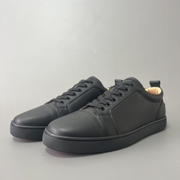 replica,schuhe,beste,kaufen,1:1,besten,seiten,Replik,turnschuhe,sneakers Christian Louboutin Louis Junior Low-Top Sneakers, Schwarz (HF3L9)
