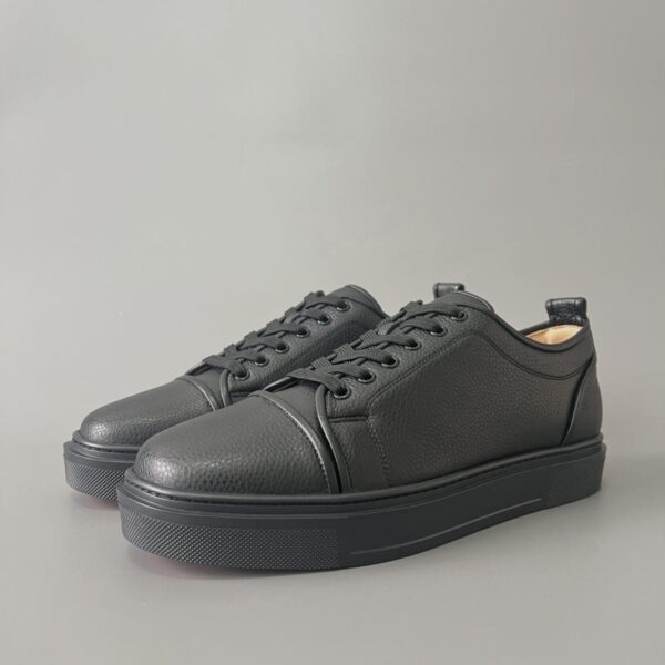 replica,schuhe,beste,kaufen,1:1,besten,seiten,Replik,turnschuhe,sneakers Christian Louboutin Louis Junior Low-Top Sneakers (Schwarz) (ZTCDL)