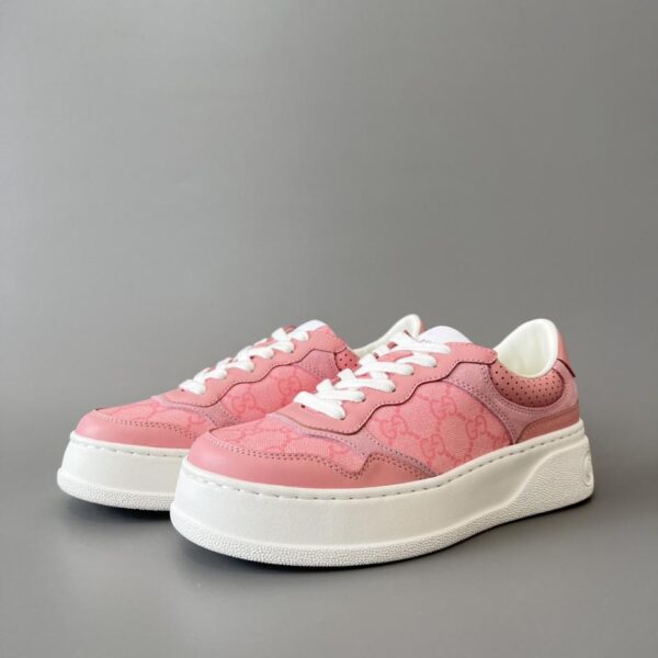 replica,schuhe,beste,kaufen,1:1,besten,seiten,Replik,turnschuhe,sneakers GUCCI GG Supermen Pink Biscuit Schuhe für Damen (HZXSV)