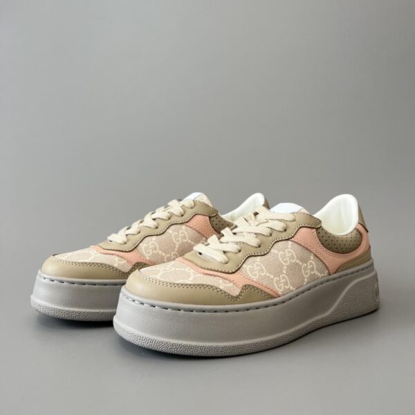 replica,schuhe,beste,kaufen,1:1,besten,seiten,Replik,turnschuhe,sneakers GUCCI GG Supermen Pink Biscuit Schuhe für Damen (HB1K9)