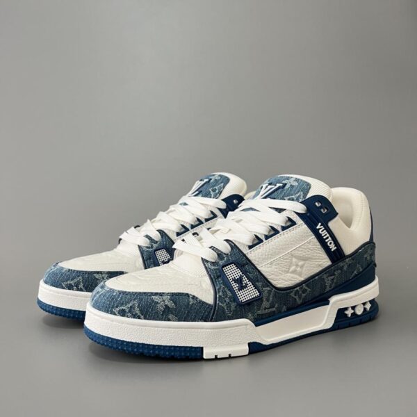 replica,schuhe,beste,kaufen,1:1,besten,seiten,Replik,turnschuhe,sneakers Louis Vuitton Trainer Low-Top-Sneaker, Unisex (Größe 42JAX)