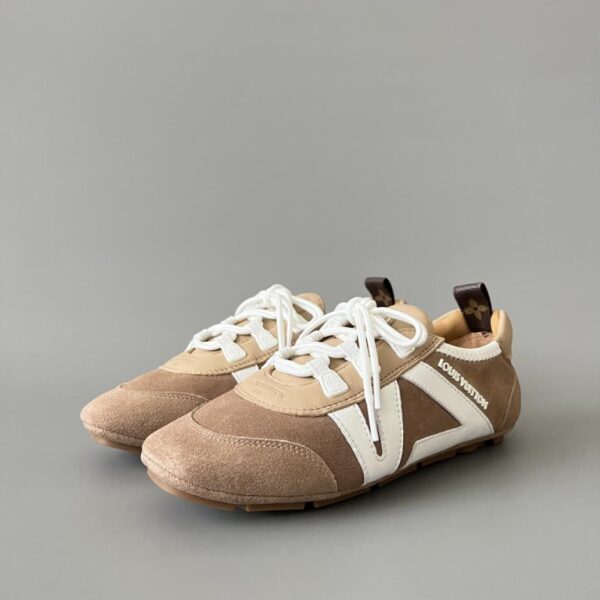 replica,schuhe,beste,kaufen,1:1,besten,seiten,Replik,turnschuhe,sneakers LOUIS VUITTON Sneakerina, Deutsche Trainingsschuhe, Rindsleder, Braun, Damen (UNCRO)